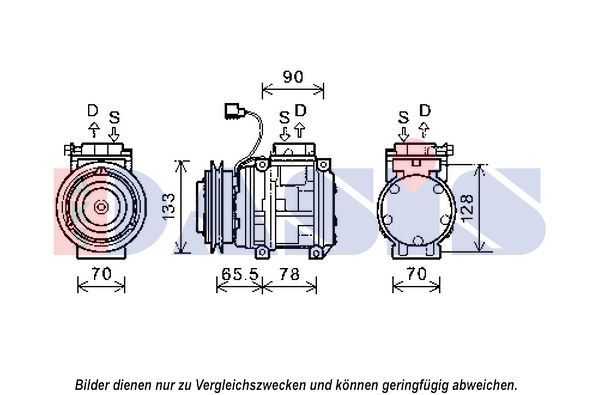 AKS DASIS Kompressori, ilmastointilaite 852574N